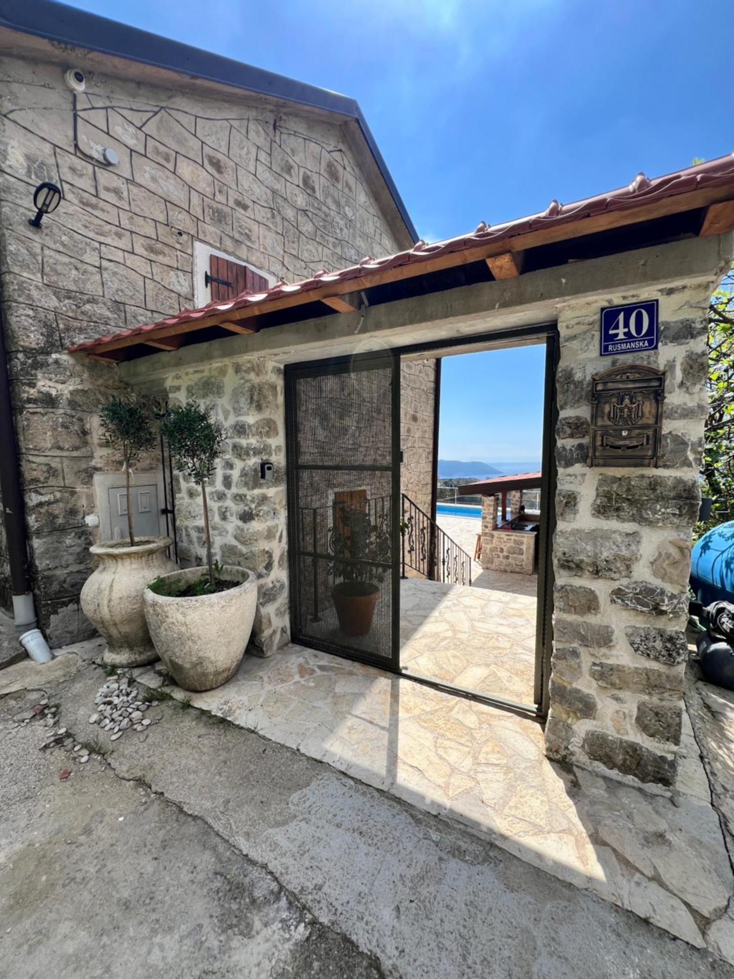 Vila Bella Vista Herceg Novi Esterno foto